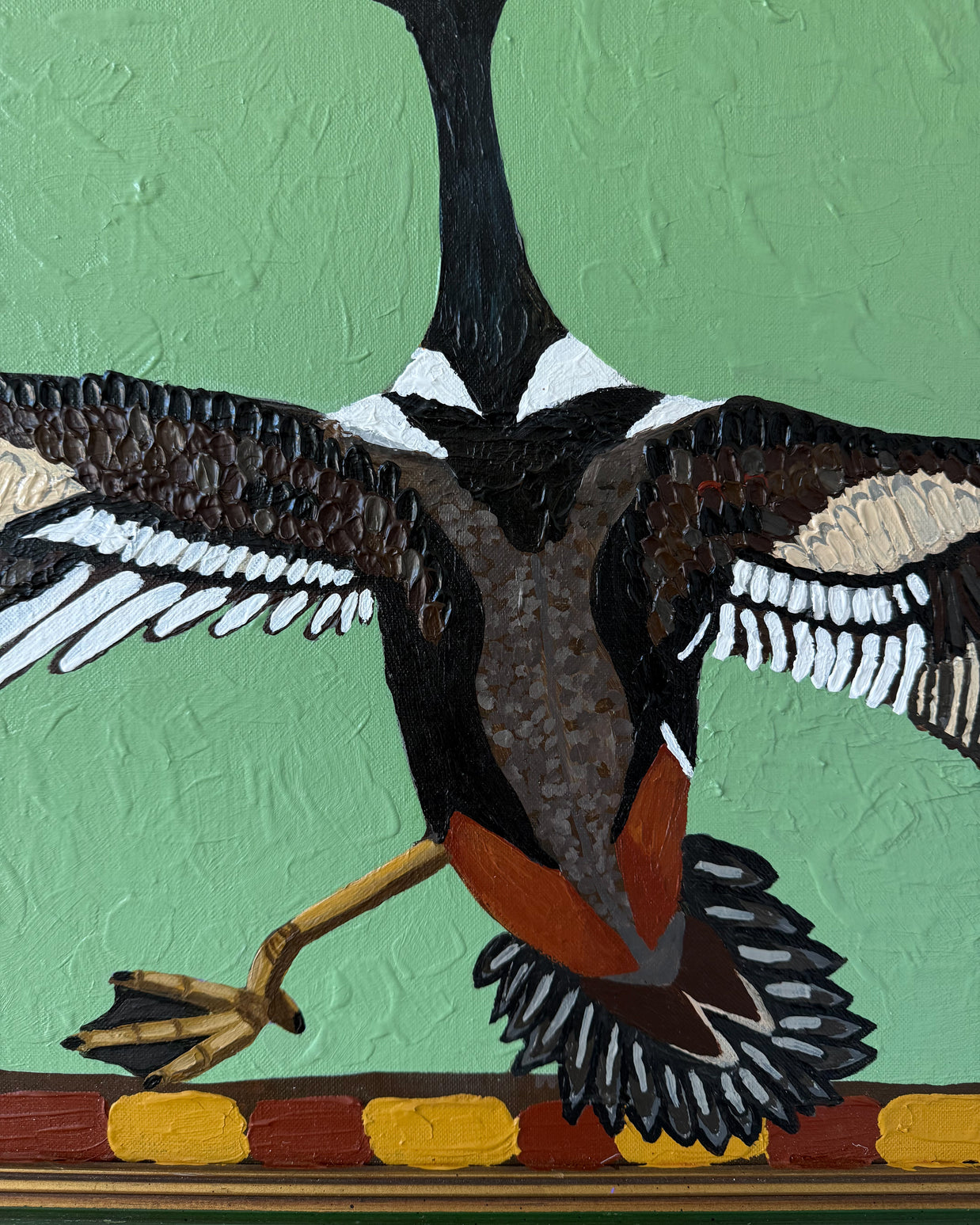 Mr. Merganser Goes For a Walk