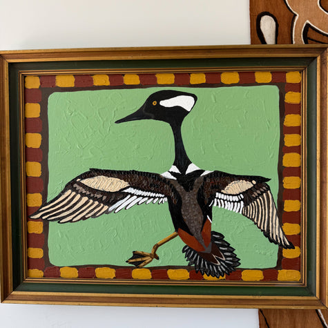 Mr. Merganser Goes For a Walk