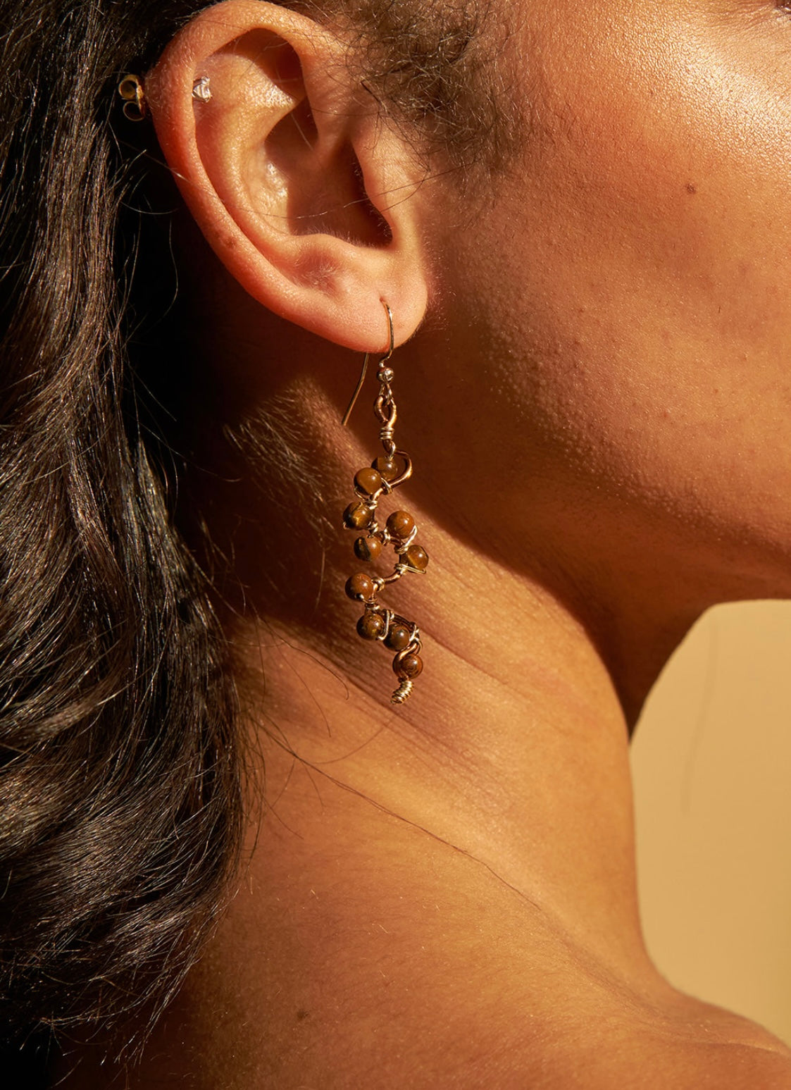 Tiger's Eye Earrings